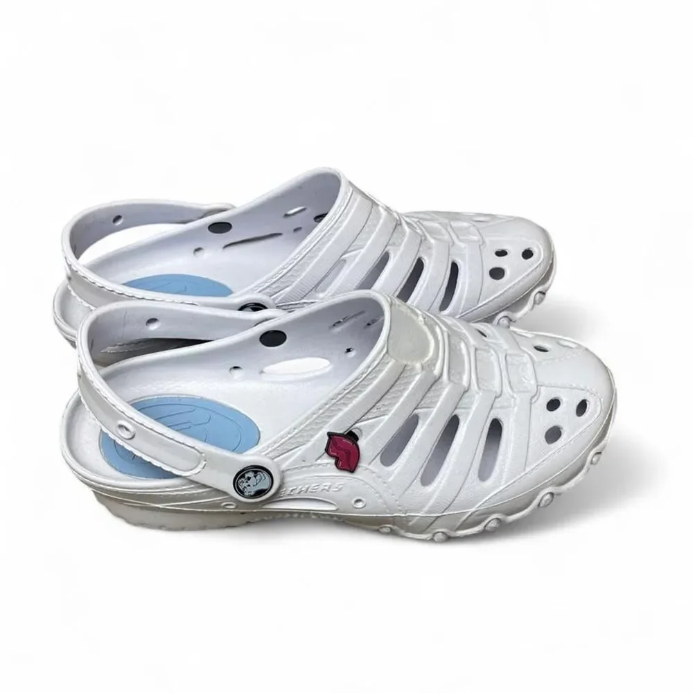 Skechers Women's White Clogs